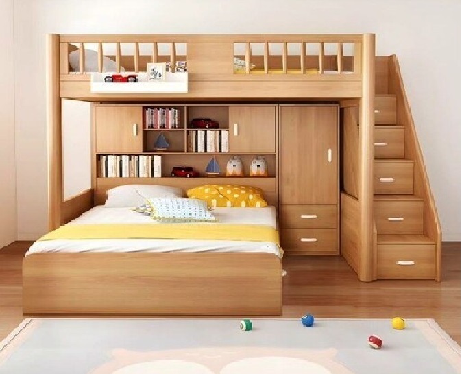 تخت خواب دو طبقه کودک و نوجوان